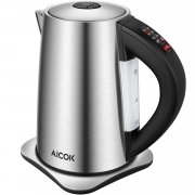Aicok Wasserkocher Edelstahl mit Temperatureinstellung 2200 Watt 1,7 L nur 32,99&euro; statt 49,99&euro;