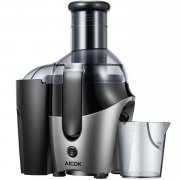 Aicok Zentrifugaler Entsafter mit 75mm gro&szlig;e Einf&uuml;ll&ouml;ffnung 500W f&uuml;r 42,99&euro;