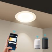 Aigostar LED Einbaustrahler Warmwei&szlig;e/Kaltwei&szlig; mit App, Alexa und Google Home Steuerung
