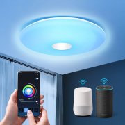 Aigostar LED RGB Deckenleuchte mit App- und Sprachsteuerung