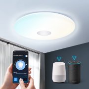 Aigostar LED WIFI Deckenleuchte mit App oder Alexa und Google Home Sprachsteuerung