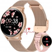 AIMIUVEI Damen Smartwatch mit Telefonfunktion, 150+ Sportmodi und Gesundheits&uuml;berwachung