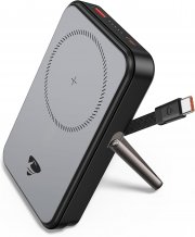 Aioneus 10000mAh PD 22,5W MagSafe Magnetische Wireless Powerbank mit St&auml;nder
