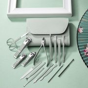 &lrm;Aioum Professionelles Edelstahl Manik&uuml;re Pedik&uuml;re Set
