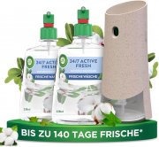 Air Wick Active Fresh &ndash; Starter Set &ndash; automatischer Lufterfrischer inkl. 2 x 228 ml Nachf&uuml;ller