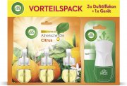 Air Wick Duft&ouml;lflakon &ndash; Duftstecker Starter Set mit 3 Citrus Duftflakons
