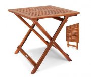 Akazien Klapptisch 70 x 70cm f&uuml;r 31,45&euro; (statt 40&euro;)