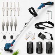 Akku Rasentrimmer mit 3 Akkus und 3 Klingentypen f&uuml;r nur 16,49&euro;