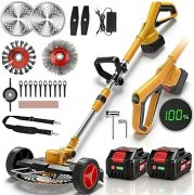 Akku-Rasentrimmer mit Unkrautb&uuml;rste f&uuml;r Makita-Akkus im Angebot