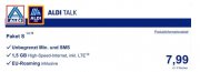 Aldi Talk Paket S f&uuml;r 7,99&euro; f&uuml;r 4 Wochen - jetzt mit 1,5GB LTE, Flatrate f&uuml;r Telefon & SMS