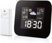 Alecto WS-1850 Funk Wetterstation mit Innen und Au&szlig;ensensor