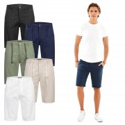 Alessandro Salvarini AS-408 Herren Shorts 100 % Baumwolle in 5 Farben