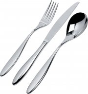 Alessi Mami Besteckset, 24-teilig, Edelstahl, Silber, 3.5 x 36 x 5.5 cm, Einheiten f&uuml;r 112,99&euro;