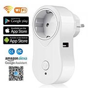 Alexa Steckdose mit USB Port, WLAN Steckdose, fernbedienbar, spracherkennbar von Alexa nur 7,19&euro;