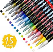 Aliyer 15 Farben Acrylstifte Set
