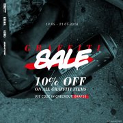 Alles zum Graffiti spr&uuml;hen jetzt -10% bei Inflammable