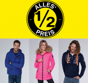 ALLES zum halben Preis bei CAMP DAVID & SOCCX