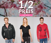ALLES zum halben Preis bei CAMP DAVID & SOCCX