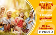 Alles zum halben Preis & Versand geschenkt bei Weinvorteil