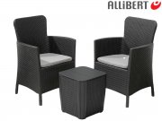 Allibert Miami Balkonset mit Tisch und St&uuml;hle