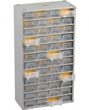 Allit VarioPlus Metall 73 Metallmagazin mit 48 Schubk&auml;sten Typ A3