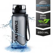 ALPHAPACE Sport Trinkflasche 1000ml und 650ml,Getestet BPA Frei und auslaufsicher f&uuml;r 14,95&euro;
