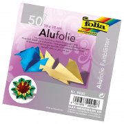 Alufolie von folia (10x10cm) f&uuml;r 3,99&euro;