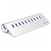 Aluminium USB Hub Portable, 10 Ports, USB 3.0