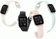Amazfit GTS 4 Mini Smartwatch (Farben: Moonlight White, Midnight Black, Mint Blue, Flamingo Pink)