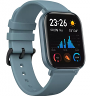 Amazfit GTS Smartwatch Aluminium + Kunststoff Silikon Steel Blue