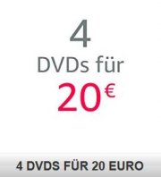 Amazon: 4 DVDs f&uuml;r 20 Euro