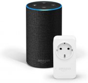 Amazon Echo (2. Gen.) + Amazon Smart Plug WLAN-Steckdose