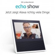 Amazon "Echo Show" (1.Generation, zertifiziert und general&uuml;berholt) f&uuml;r 109,99&euro; statt 177,59&euro;