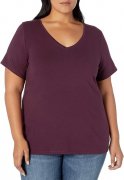 Amazon Essentials Damen V-Neck Shirt (Plus Size) f&uuml;r nur 8,70&euro;
