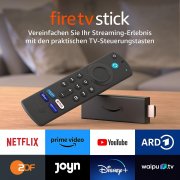 Amazon Fire TV Stick mit Alexa-Sprachfernbedienung mit TV-Steuerungstasten