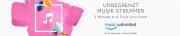 Amazon Music Unlimited 3 Monate f&uuml;r 14,99 &euro; zum Preis von nur einem Testen