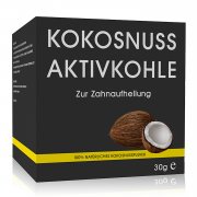Amazon Tagesdeal: Nat&uuml;rliches Premium Kokosnuss Aktivkohle Pulver zur nat&uuml;rlichen Zahnaufhellung