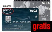 Amazon Visa Kreditkarte ohne Jahresgeb&uuml;hr + 20&euro; Startguthaben + Cashback 