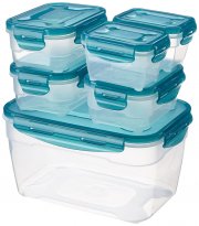 AmazonBasics Frischhaltedosen-Set, 6 Teile bei Amazon f&uuml;r 10,29&euro;
