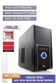 AMD A10 Quad Core PC mit 8 GB RAM