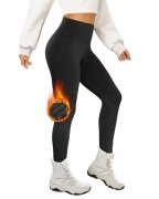 AMIYOYO Thermo-Leggings f&uuml;r Damen (Fleece, High Waist) f&uuml;r 8,49&euro;