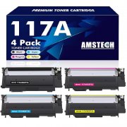 Amstech 117A Toner 4er-Pack f&uuml;r HP Color Laser (Schwarz, Cyan) f&uuml;r 32,99&euro;