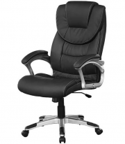 Amstyle Madrid Kunstleder B&uuml;rostuhl schwarz oder braun