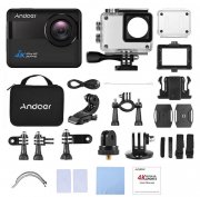 Andoer AN1 4k Action Cam mit VIEL Zubeh&ouml;r Wasserdicht - mit Versand aus DE