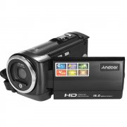 Andoer Mini tragbare LCD-Bildschirm HD 16MP Anti-r&uuml;tteln Digitalrekorder DV Kamera