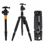 Andoer Q 666 Pro SLR Kamera-Stativ mit Drei- und Einbein Funktion f&uuml;r 39,19&euro; statt 55,99&euro;