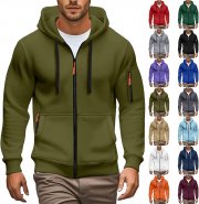 Angxiwan Herren Kapuzenjacke in vielen Farben