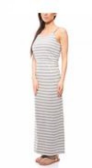 Aniston Maxi Jerseykleid Spaghettitr&auml;gerkleid Grau f&uuml;r 14.99 Euro