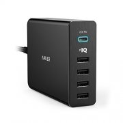 Anker PowerPort+ 5 Premium 5-Port 60W USB Type C Ladeger&auml;t