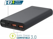 ANSMANN 15000mAh PD & Quick Charge 3.0 Fast Charge Power Bank mit LED Anzeige